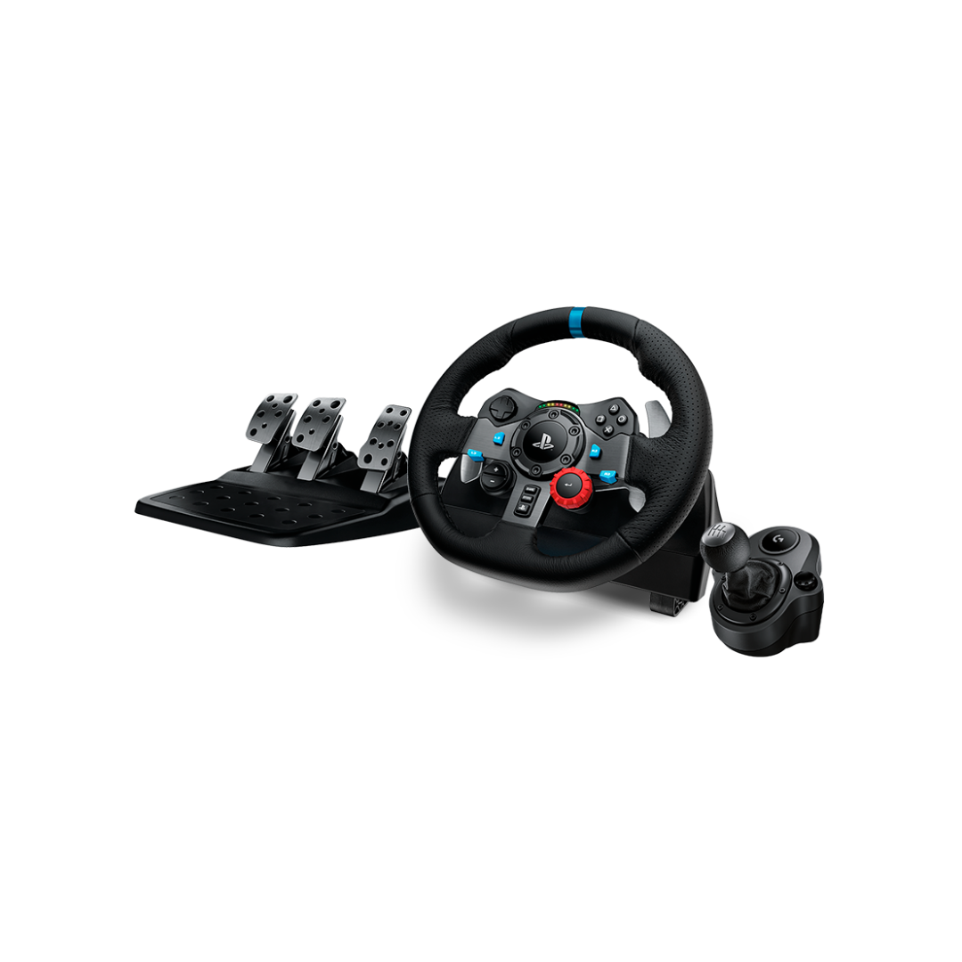 VOLANTE LOGITECH G29 + PEDALES + PALANCA – Force Feedback | Compatible con PS5, PS4 y PC