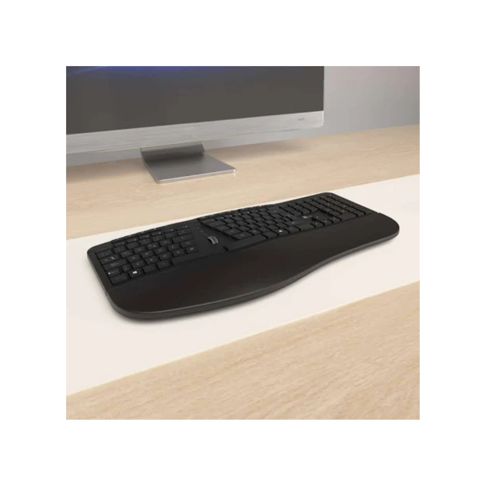 Teclado Ergonómico Transcend KBK-530S – KlipXtreme Inalámbrico