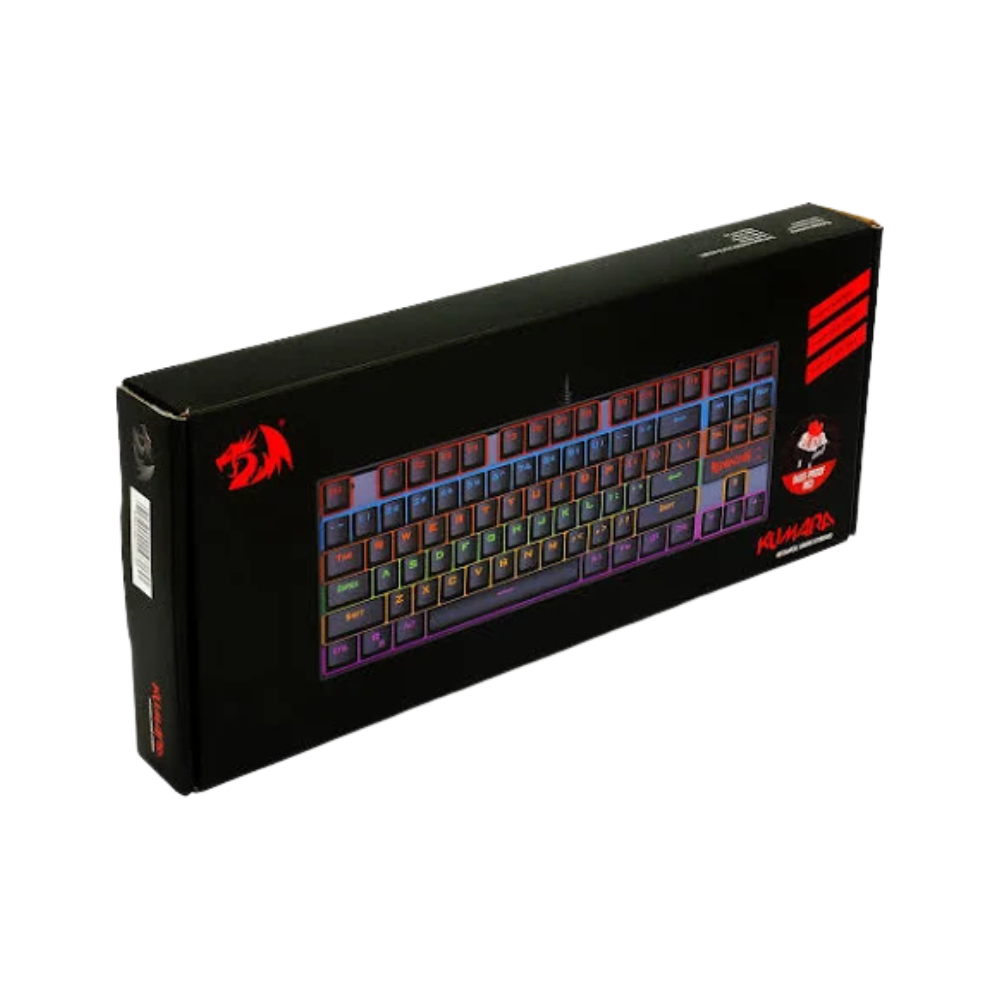 TECLADO MECANICO REDRAGON KUMARA K552 | RGB Compacto Switch Outemu Red USB