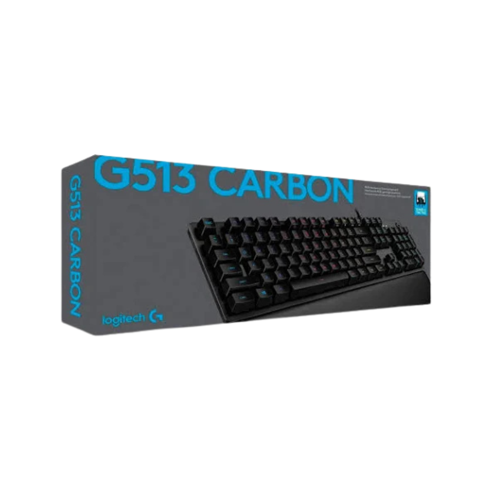 Teclado Logitech G513 Carbon – Mecánico RGB