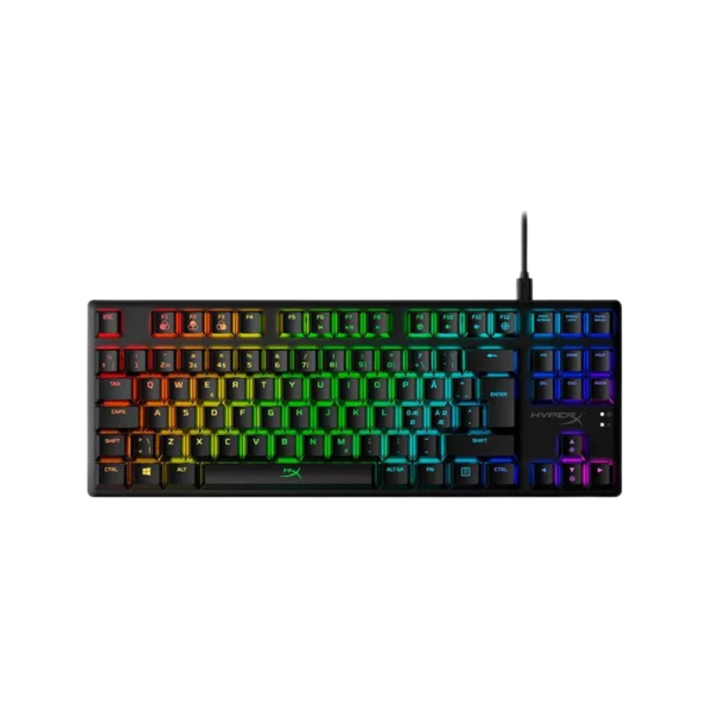 TECLADO HYPERX ALLOY ORIGINS CORE – Mecánico | TKL | RGB Dinámico