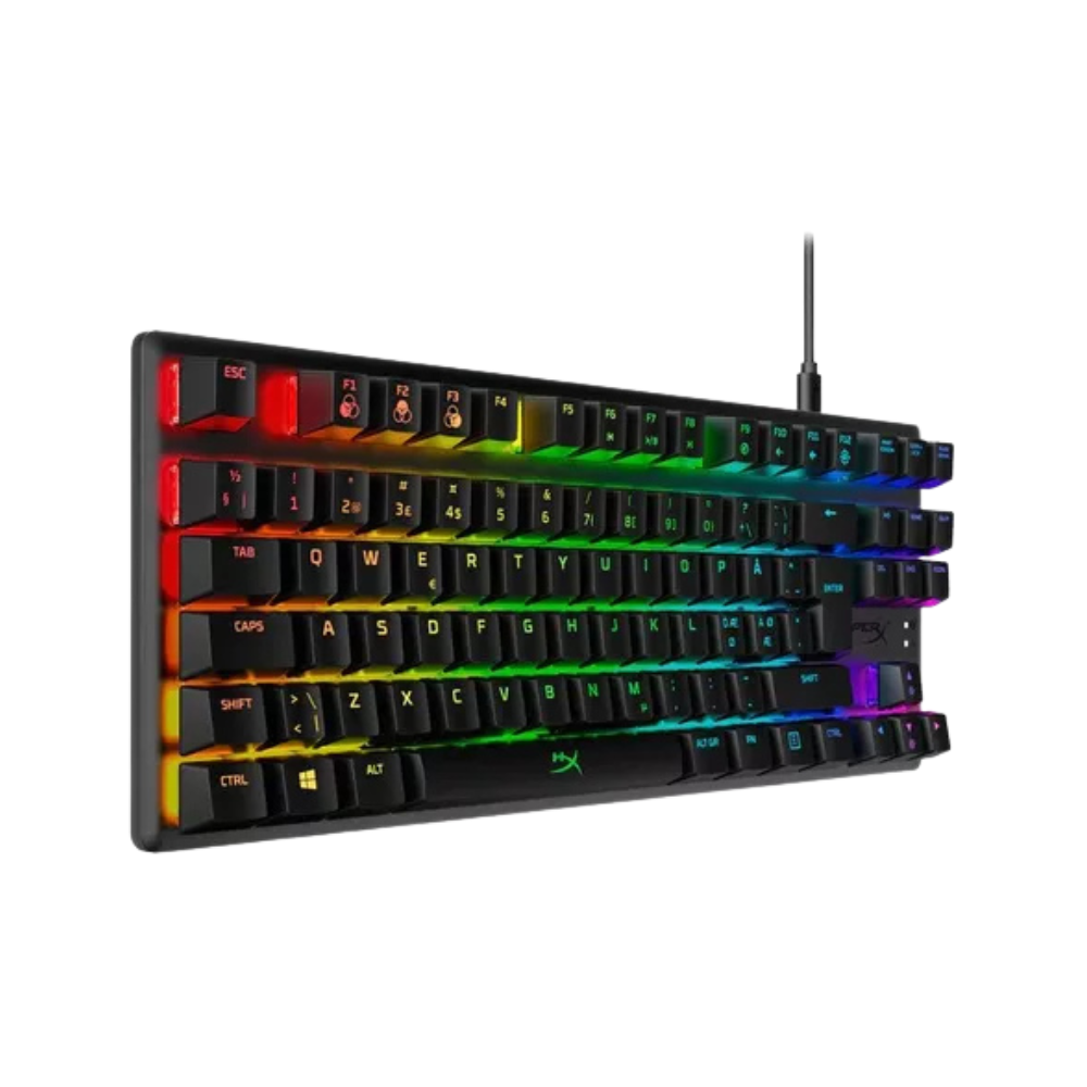 TECLADO HYPERX ALLOY ORIGINS CORE – Mecánico | TKL | RGB Dinámico