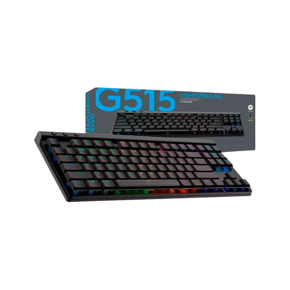 TECLADO LOGITECH G515 LIGHTSPEED TKL – Mecánico | Inalámbrico | RGB LIGHTSYNC