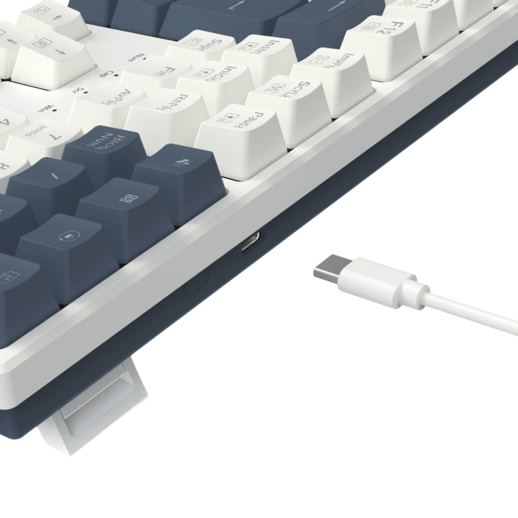 Teclado Mecánico Redragon Trundle K668WBO | RGB Switch Red USB