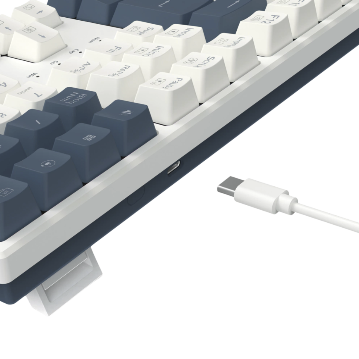 Teclado Mecánico Redragon Trundle K668WBO | RGB Switch Red USB