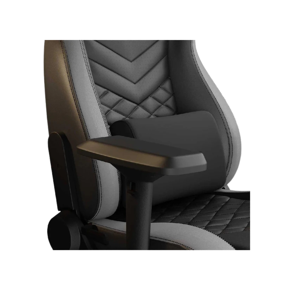 Silla Gamer Versus V10 – Negra/Gris (Tela) | Ergonómica | Reclinable