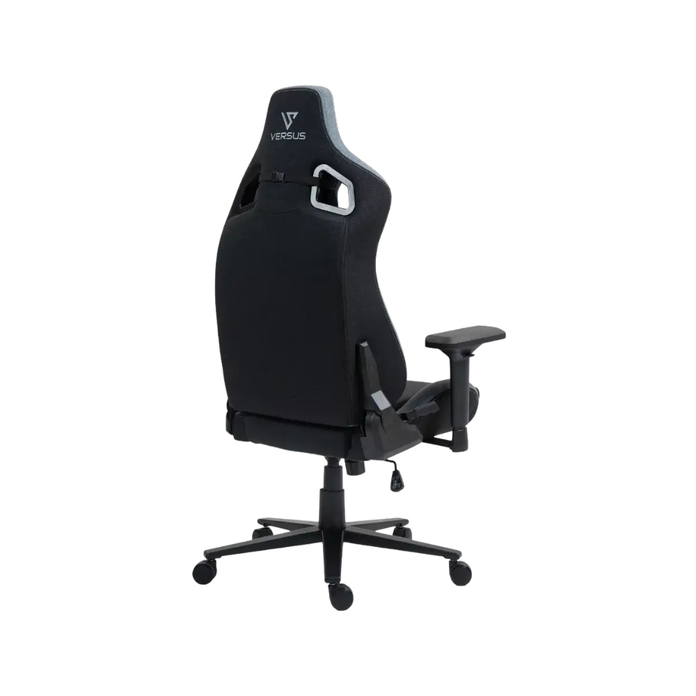 Silla Gamer Versus V30 – Negra/Gris | Ergonómica | Reclinable