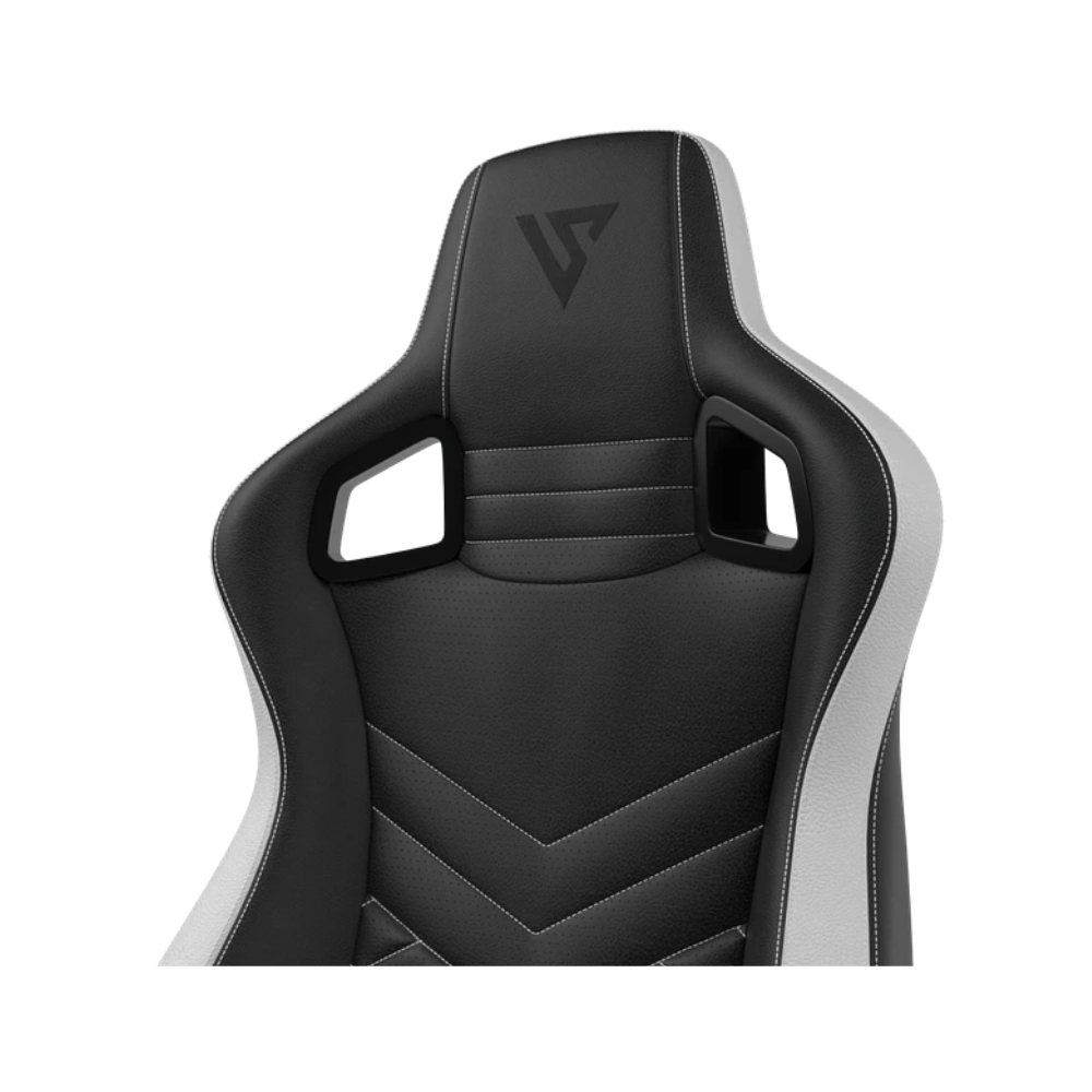 Silla Gamer Versus V30 – Negra/Gris | Ergonómica | Reclinable