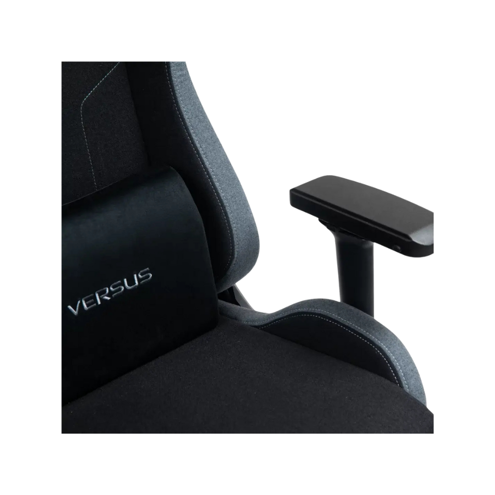 Silla Gamer Versus V30 – Negra/Gris | Ergonómica | Reclinable