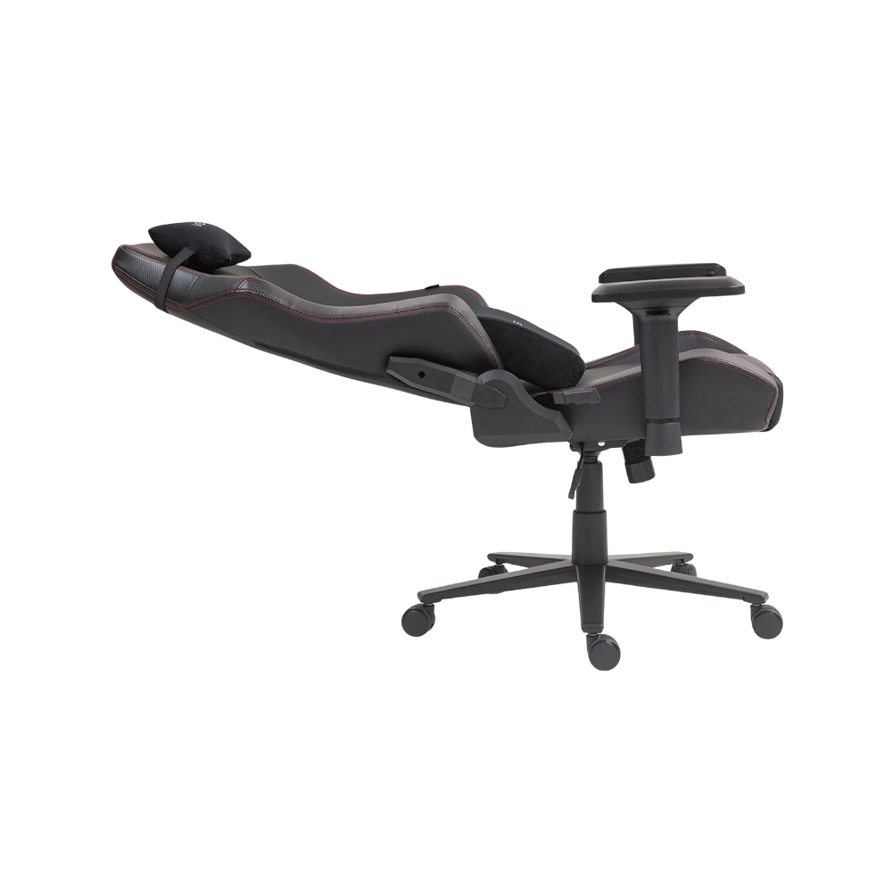 SILLA VERSUS V40 NEGRA/CARBON FIBER – Ergonómica | Reclinable 180° | Reposabrazos 4D