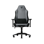 Silla Gamer Versus V40 – Tela Gris/Terciopelo | Ergonómica | Premium Comfort