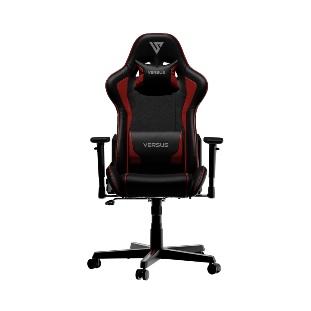 Silla Gamer Versus V10 | Ergonómica | Negro/Rojo
