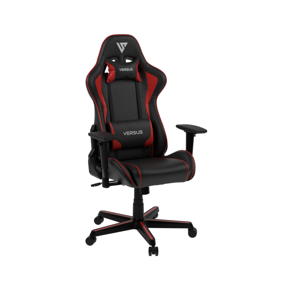 Silla Gamer Versus V10 | Ergonómica | Negro/Rojo