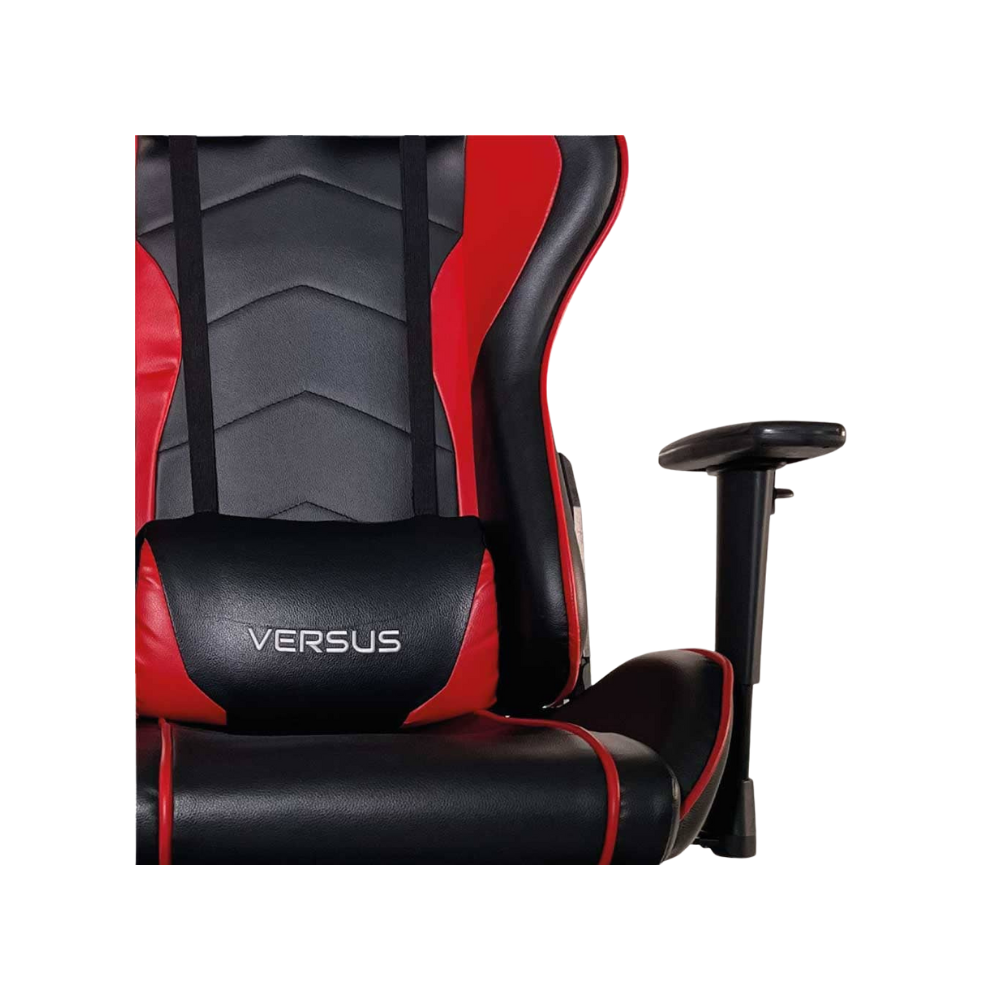 Silla Gamer Versus V10 | Ergonómica | Negro/Rojo