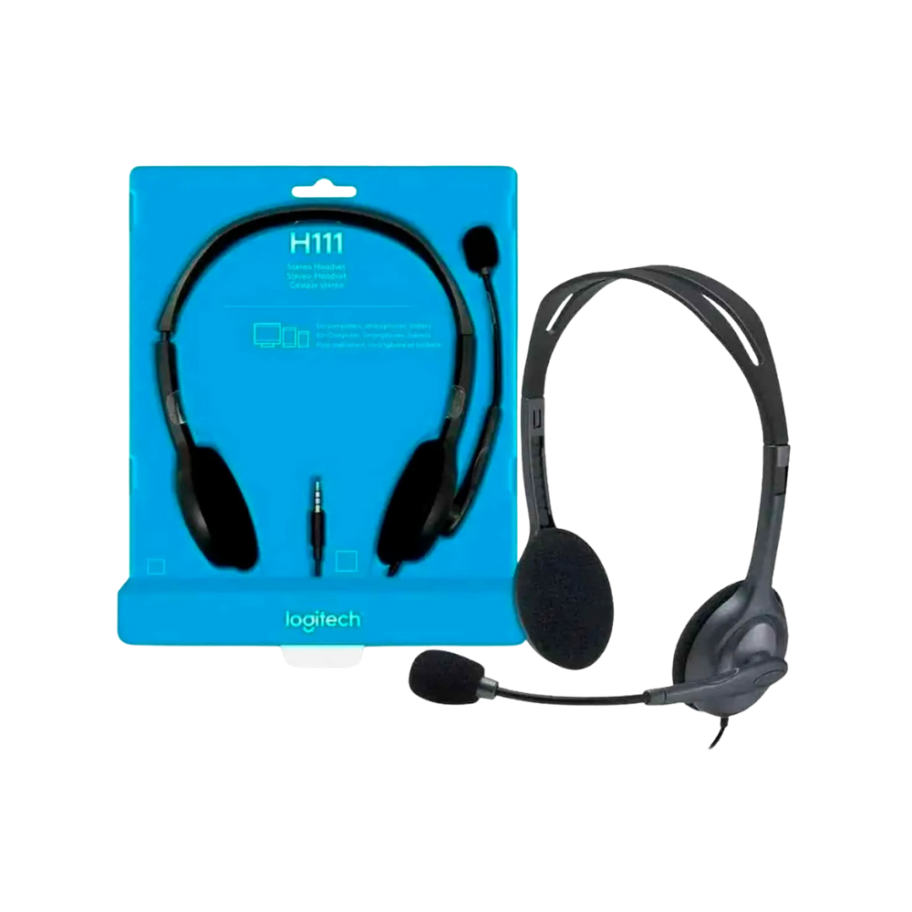 Logitech H111 – Auriculares Estéreo 3.5 mm