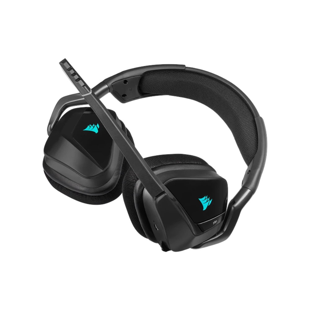 Corsair VOID Elite Wireless – Auriculares Gaming 7.1 | 50mm | Inalámbrico