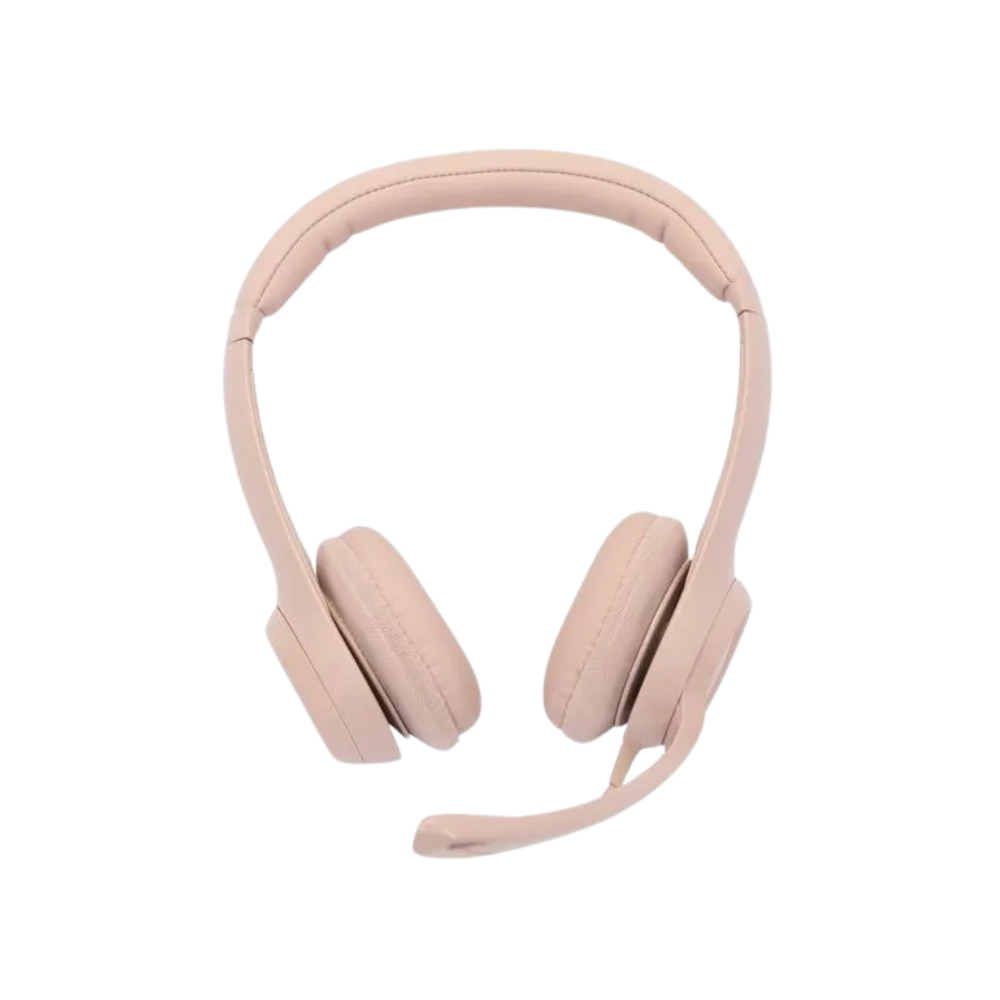 Logitech H390 – Auriculares USB Rosa | Micrófono Noise-Cancelling