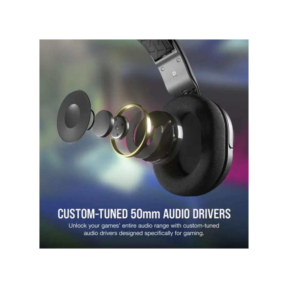 Corsair HS35 V2 Surround – Auriculares Gaming 7.1 | 50 mm