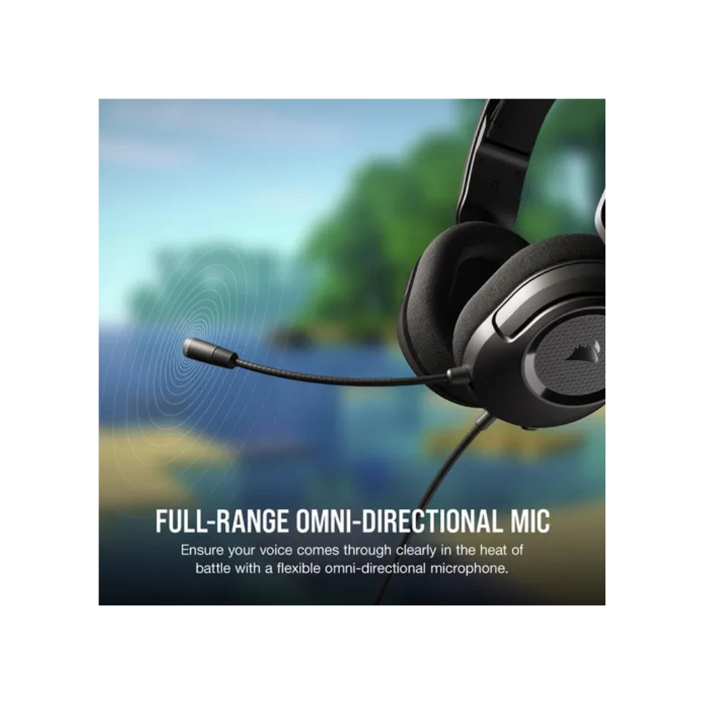 Corsair HS35 V2 Surround – Auriculares Gaming 7.1 | 50 mm