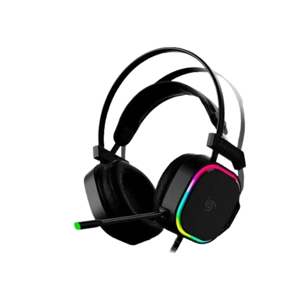 VSG Gemini VG-HP694 – Diadema Gamer RGB | 50 mm | 3.5 mm + USB (iluminación)