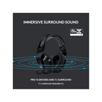 Logitech G733 – Auriculares Inalámbricos | 40 mm PRO-G | RGB Lightsync