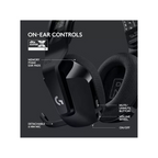 Logitech G733 – Auriculares Inalámbricos | 40 mm PRO-G | RGB Lightsync