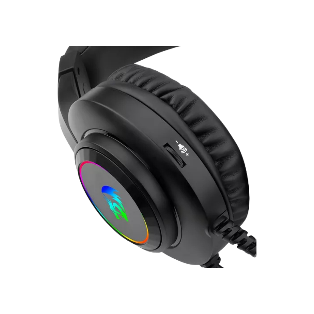 Redragon Hylas H260 RGB – Diadema Gamer RGB | 50 mm | Multiplataforma