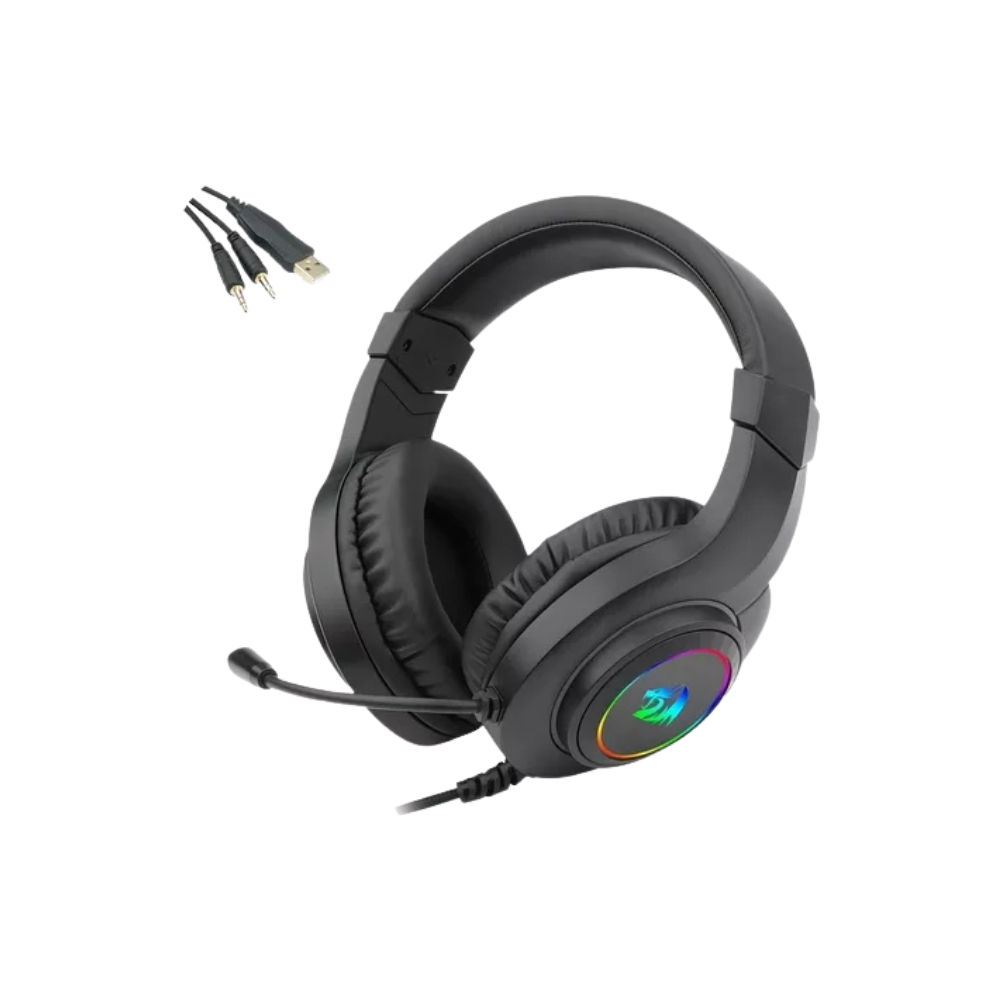 Redragon Hylas H260 RGB – Diadema Gamer RGB | 50 mm | Multiplataforma