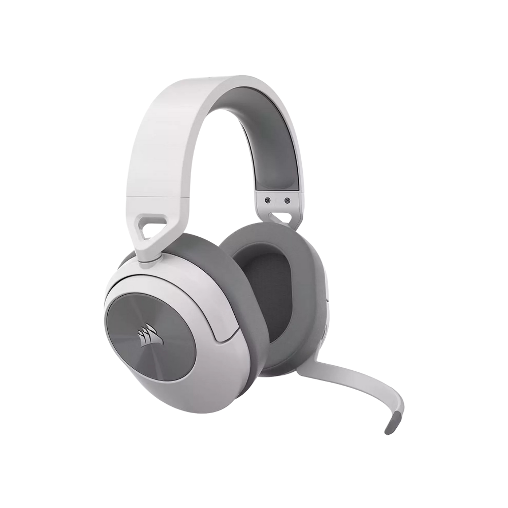 Corsair HS55 – Auriculares Gaming Inalámbricos / 7.1 (Carbon / Blanco)