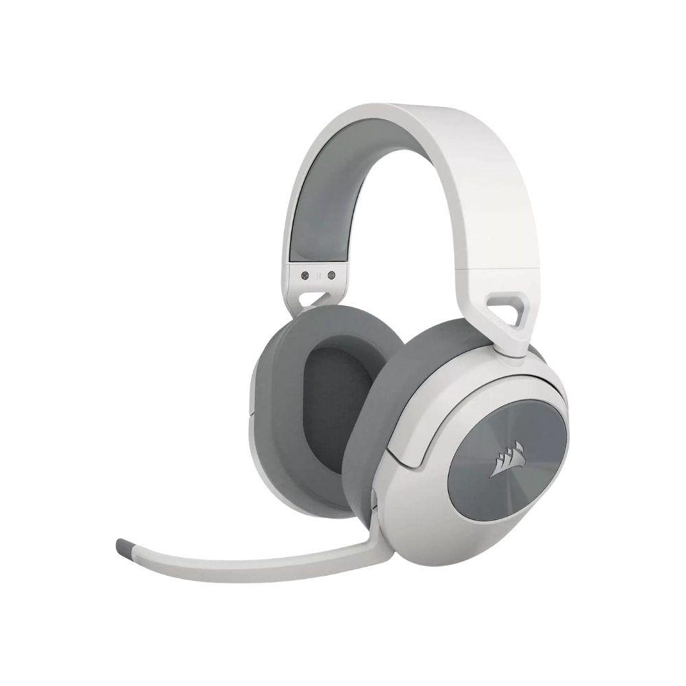 Corsair HS55 – Auriculares Gaming Inalámbricos / 7.1 (Carbon / Blanco)