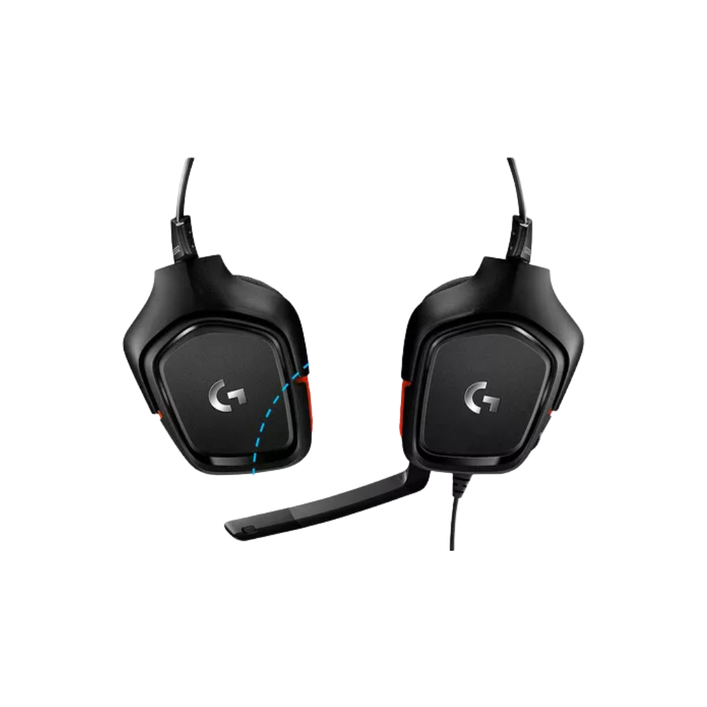 Logitech G332 – Auriculares Gaming 3.5 mm | Drivers 50 mm | Micrófono Giro