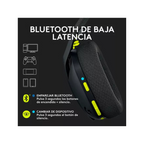 Logitech G435 – Auriculares Inalámbricos LIGHTSPEED | 40 mm | Bluetooth 18 h