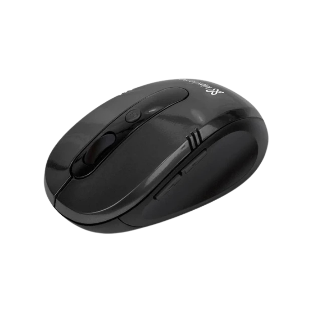 Mouse KlipXtreme KMW-330BK Inalámbrico Óptico 6 Botones Negro de Uso Diario