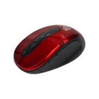 Mouse KlipXtreme KMW-330RD Inalámbrico Óptico 6 Botones Rojo de Uso Diario