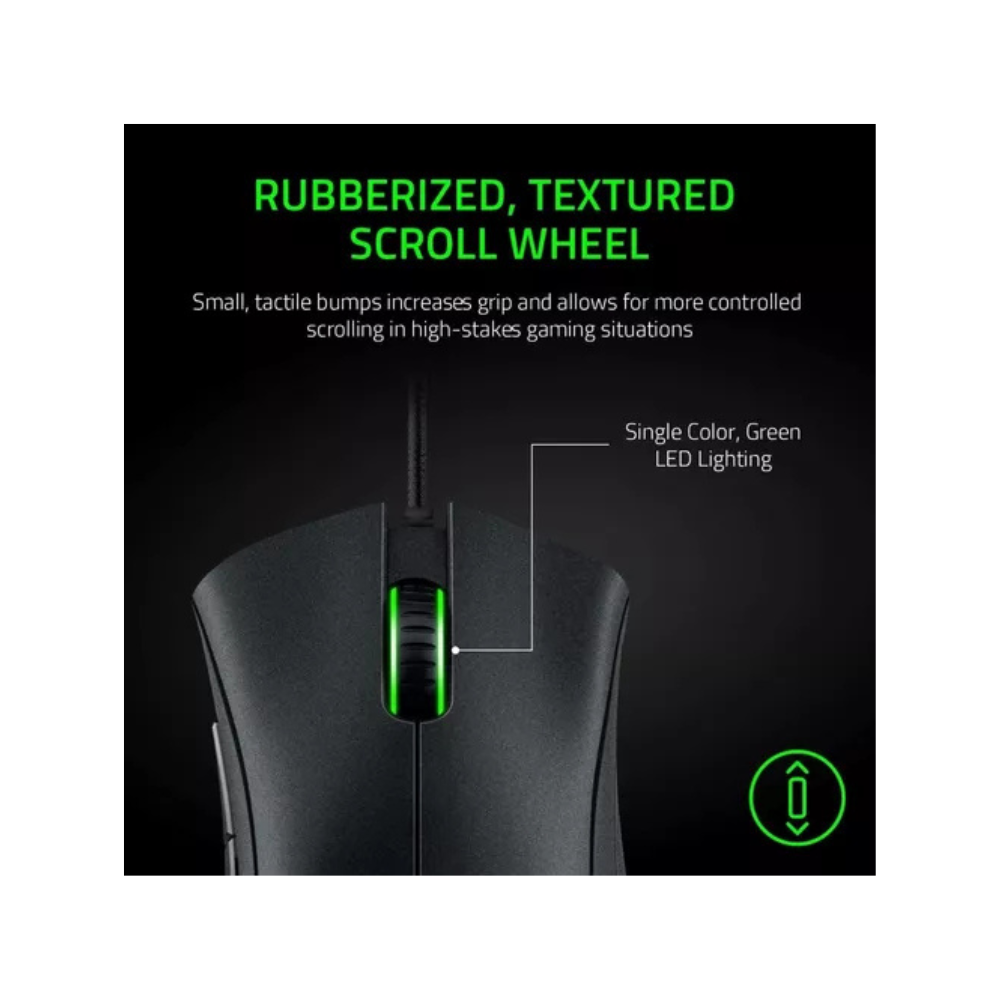 Mouse Gamer Razer DeathAdder Essential | 6400 DPI | Ergonómico Clásico