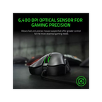 Mouse Gamer Razer DeathAdder Essential | 6400 DPI | Ergonómico Clásico