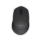 Mouse Logitech M280 Inalámbrico – Negro de Uso Cómodo y Preciso
