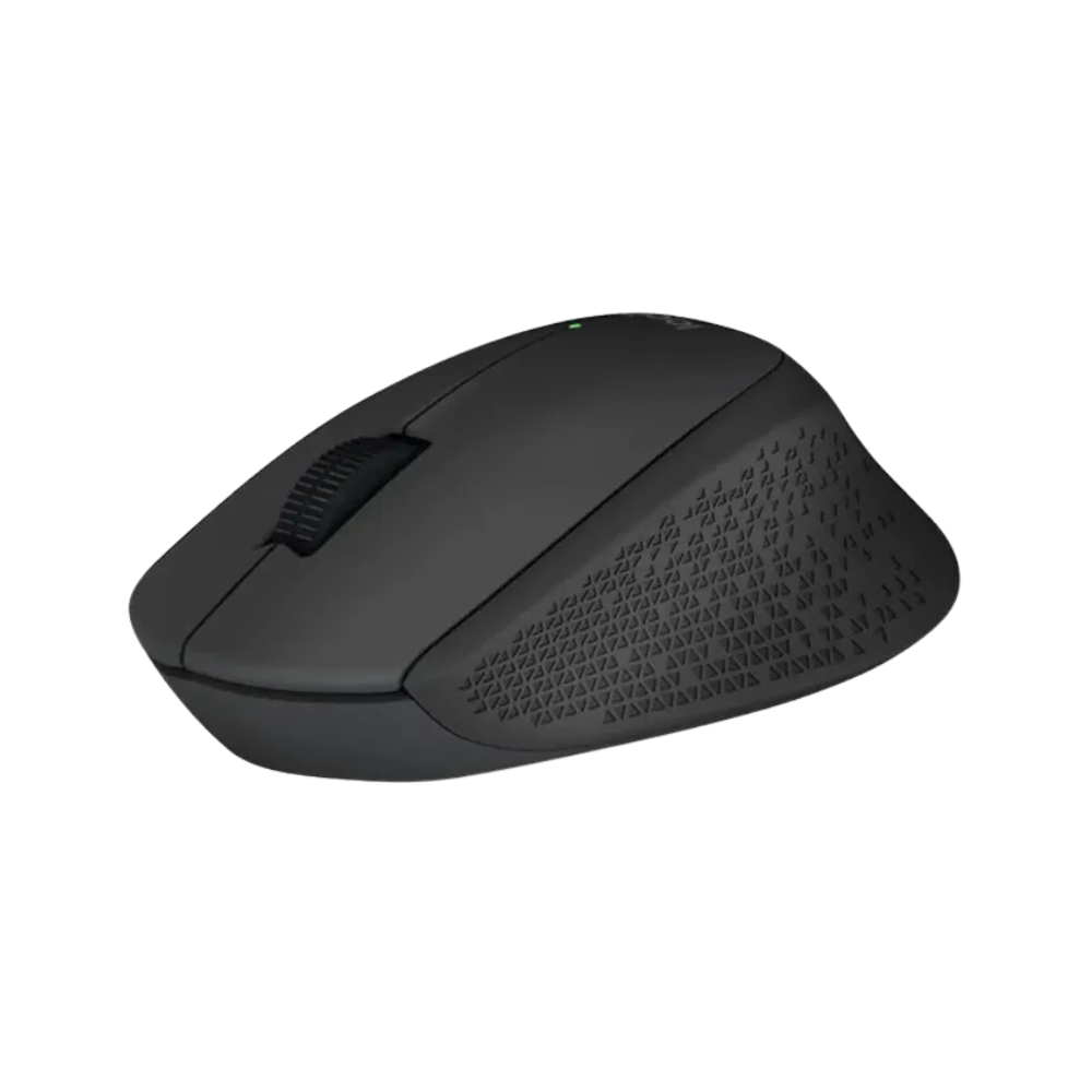 Mouse Logitech M280 Inalámbrico – Negro de Uso Cómodo y Preciso