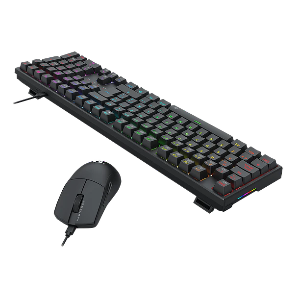 COMBO PERIFÉRICOS REDRAGON S146 – Teclado Mecánico K668 | Mouse Gamer M724 | RGB