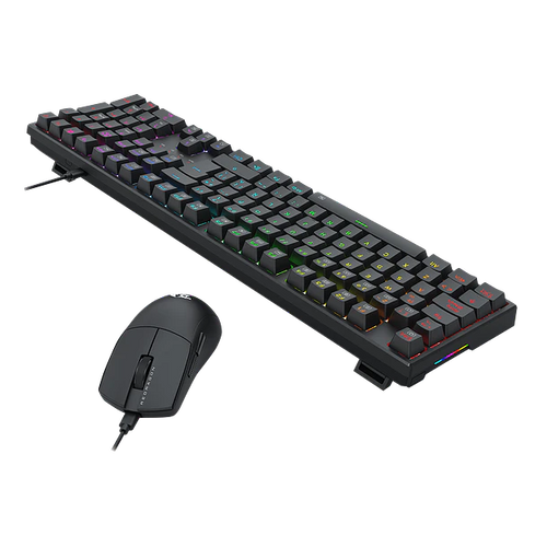 COMBO PERIFÉRICOS REDRAGON S146 – Teclado Mecánico K668 | Mouse Gamer M724 | RGB