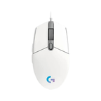 Mouse Gamer Logitech G203 Lightsync RGB Blanco | 8000 DPI | 6 Botones Programables