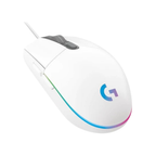 Mouse Gamer Logitech G203 Lightsync RGB Blanco | 8000 DPI | 6 Botones Programables