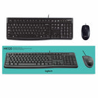 COMBO PERIFÉRICOS LOGITECH MK120 USB – Teclado de Tamaño Completo | Mouse Óptico | Plug & Play