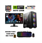 PC Gamer con GeForce RTX 5070 | Ryzen 7 8700F  | 32GB DDR5 | 500GB NVMe | Monitor ASUS TUF 144Hz
