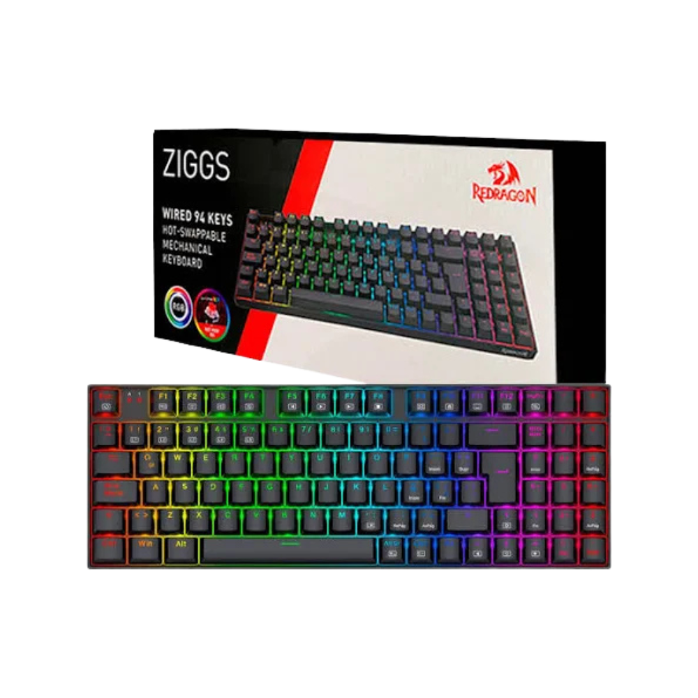 Teclado Redragon Ziggs K669 RGB