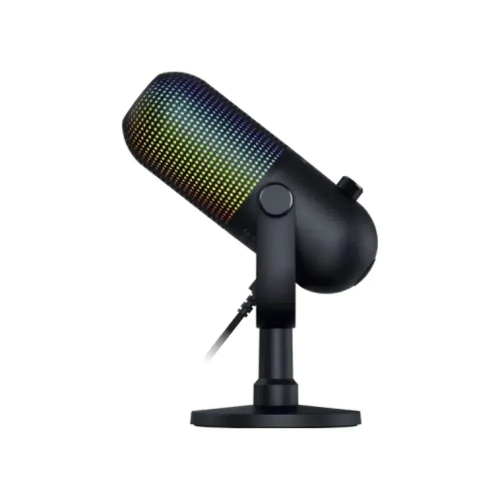 MICRÓFONO RAZER SEIREN V3 CHROMA NEGRO – USB | RGB Reactivo | Tap-to-Mute