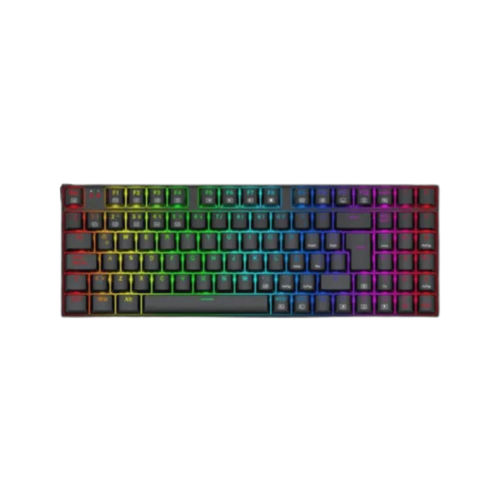 TECLADO REDRAGON ZIGGS K669 RGB – Mecánico | Compacto 94 teclas | Hot-Swappable | RGB Chroma