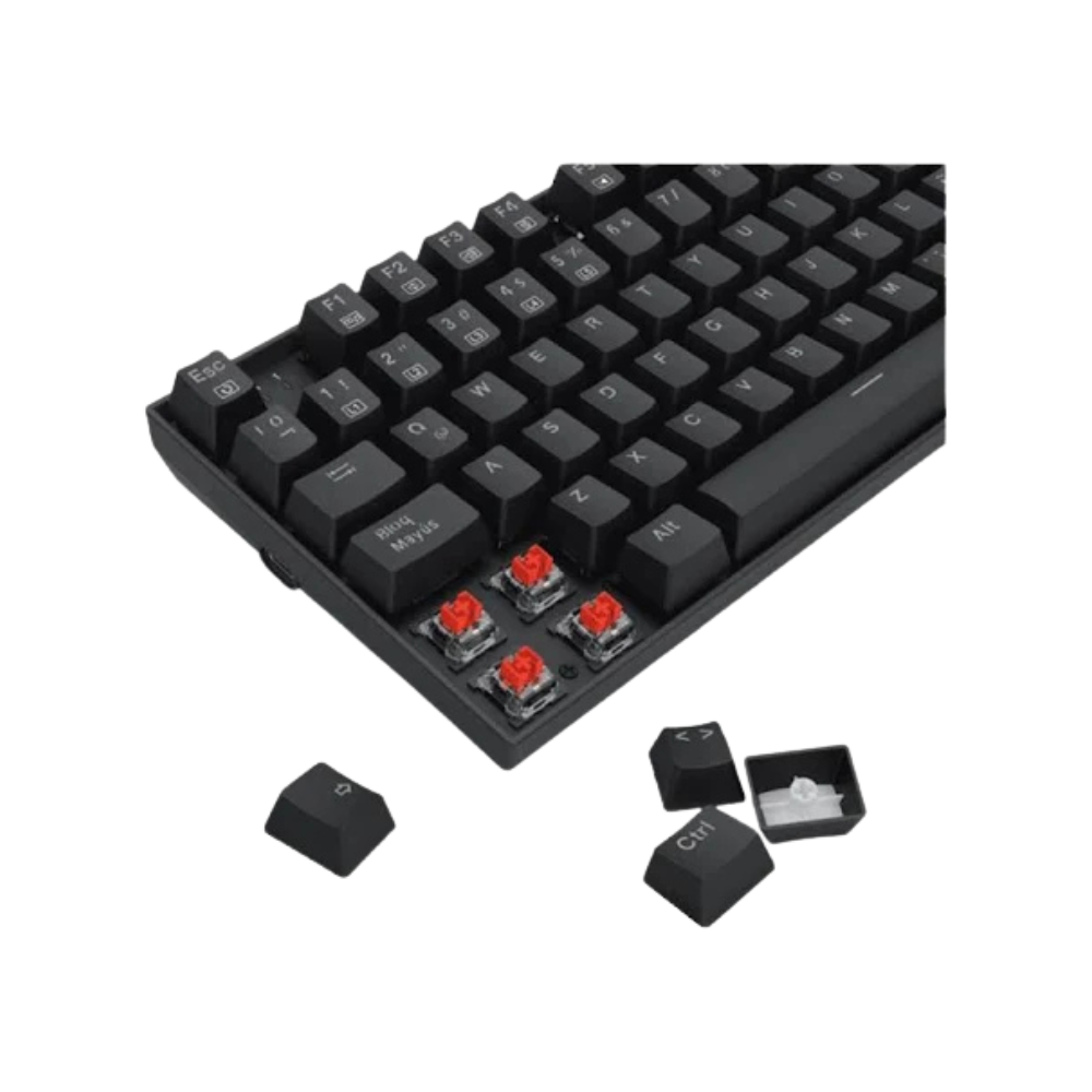 TECLADO REDRAGON ZIGGS K669 RGB – Mecánico | Compacto 94 teclas | Hot-Swappable | RGB Chroma