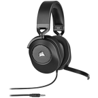 CORSAIR HS65 SURROUND – Auriculares Gaming Multiplataforma | 50 mm | Sonido 7.1 Virtual