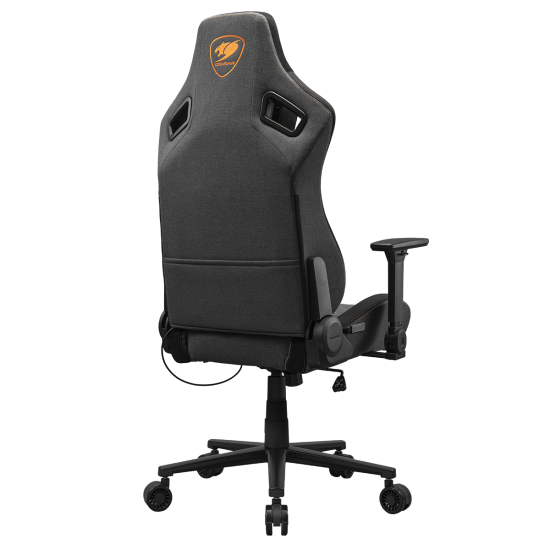 SILLA COUGAR DEFENSOR GRAY F TELA – Ergonómica | Reclinable 155° | Acabado en Tela Premium